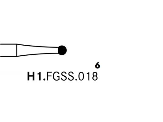 Komet H1.FGSS.018 Carbide Bur