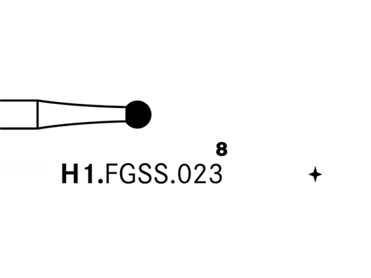 Komet H1.FGSS.023 Carbide Bur