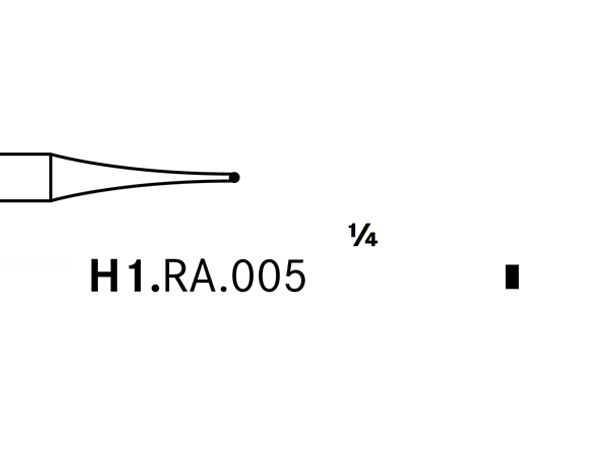 Load image into Gallery viewer, Komet H1.RA.005 Carbide Bur
