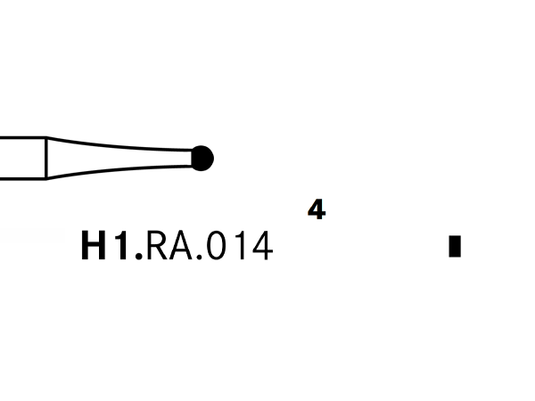 Komet H1.RA.014 Carbide Bur