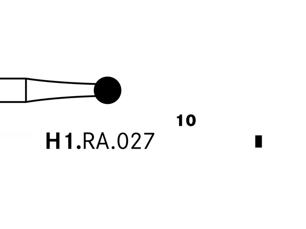 Load image into Gallery viewer, Komet H1.RA.027 Carbide Bur
