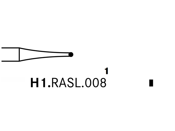Load image into Gallery viewer, Komet H1.RASL.008 Carbide Bur