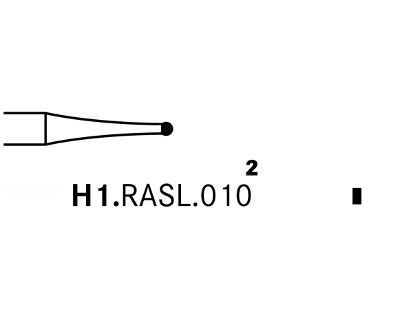 Load image into Gallery viewer, Komet H1.RASL.010 Carbide Bur