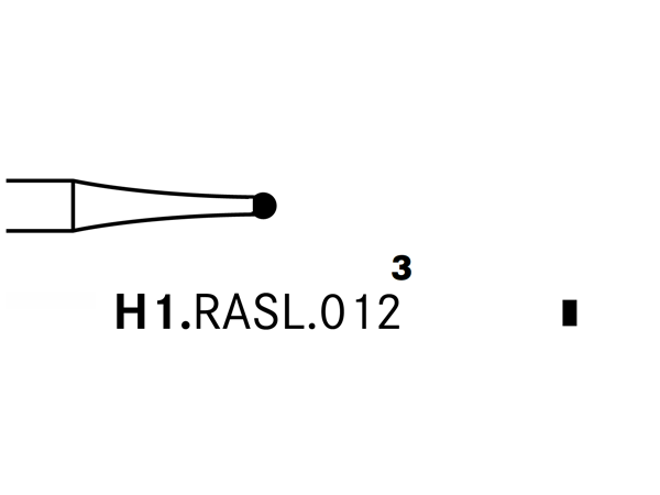 Load image into Gallery viewer, Komet H1.RASL.012 Carbide Bur