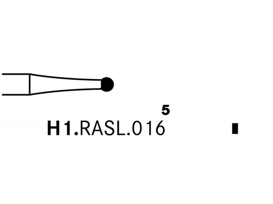 Komet H1.RASL.016 Carbide Bur