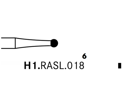 Komet H1.RASL.018 Carbide Bur