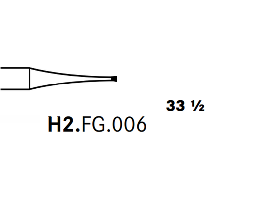 Komet H2.FG.006 Tungsten Carbide Bur