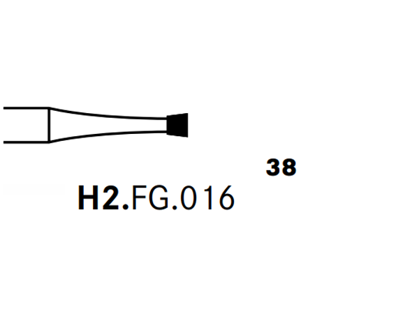 Load image into Gallery viewer, Komet H2.FG.016 Tungsten Carbide Bur
