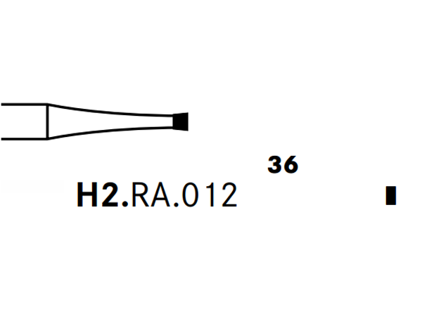 Load image into Gallery viewer, Komet H2.RA.012 Tungsten Carbide Bur