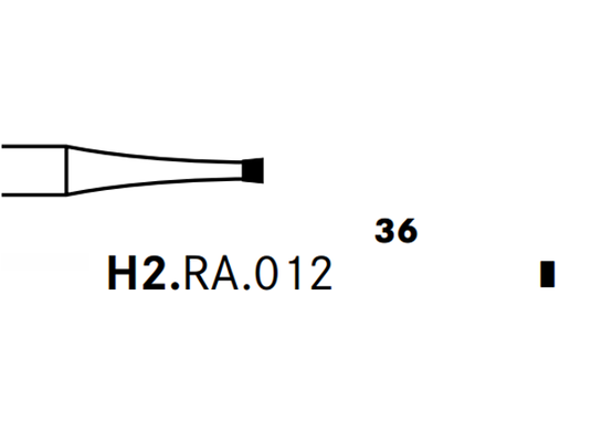 Komet H2.RA.012 Tungsten Carbide Bur