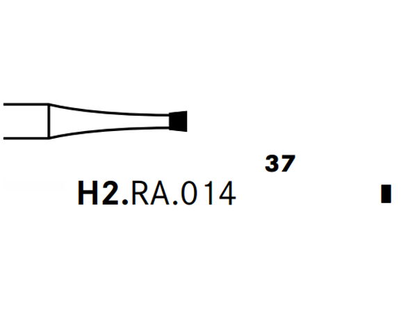 Load image into Gallery viewer, Komet H2.RA.014 Tungsten Carbide Bur