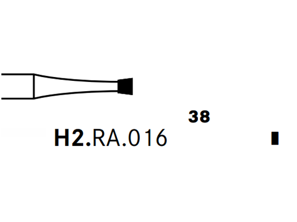 Load image into Gallery viewer, Komet H2.RA.016 Tungsten Carbide Bur