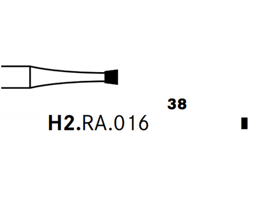 Komet H2.RA.016 Tungsten Carbide Bur
