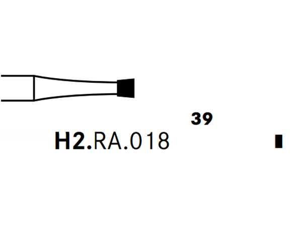 Load image into Gallery viewer, Komet H2.RA.018 Tungsten Carbide Bur