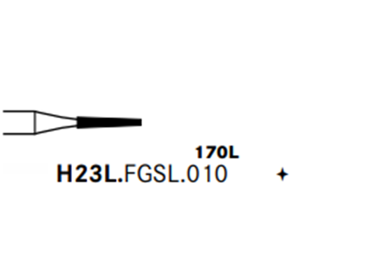 H23L.FGSL.010 Tapered Tungsten Carbide Finishing Bur