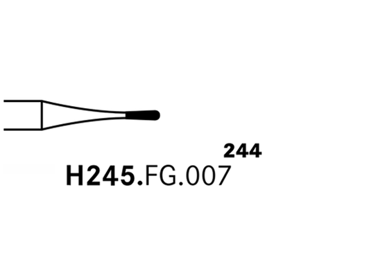 Komet H245.FG.007 Carbide Bur
