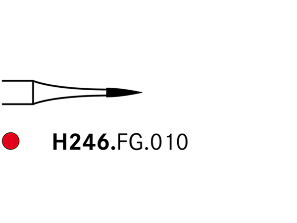 Load image into Gallery viewer, Komet H246.FG.010 Carbide Bur