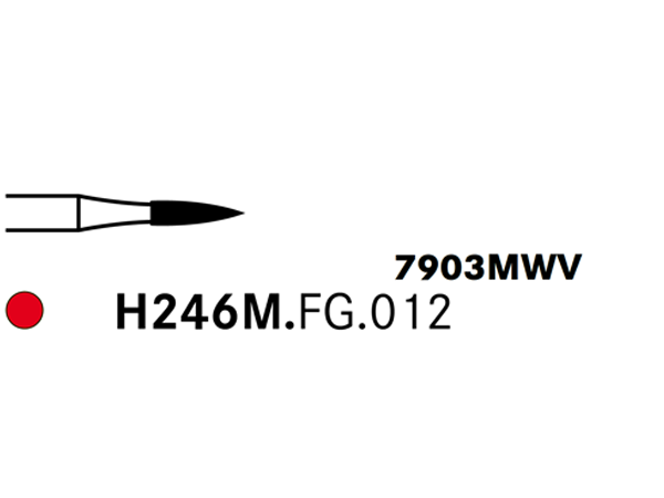 Load image into Gallery viewer, Komet H246M.FG.012 Carbide Bur
