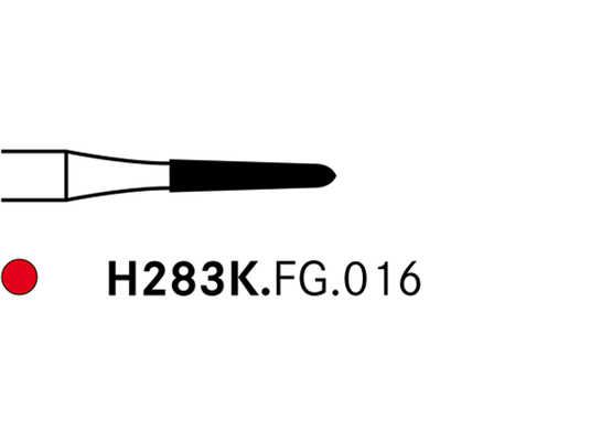 Komet H283K.FG.016 Carbide Bur