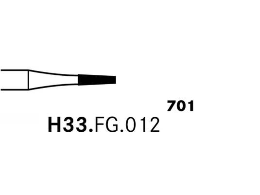 Komet H33.FG.012 Carbide Bur