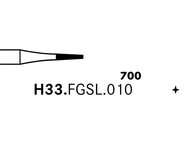 Load image into Gallery viewer, Komet H33.FGSL.010 Carbide Bur