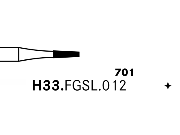 Load image into Gallery viewer, Komet H33.FGSL.012 Carbide Bur