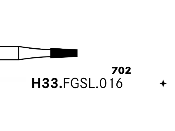 Load image into Gallery viewer, Komet H33.FGSL.016 Carbide Bur