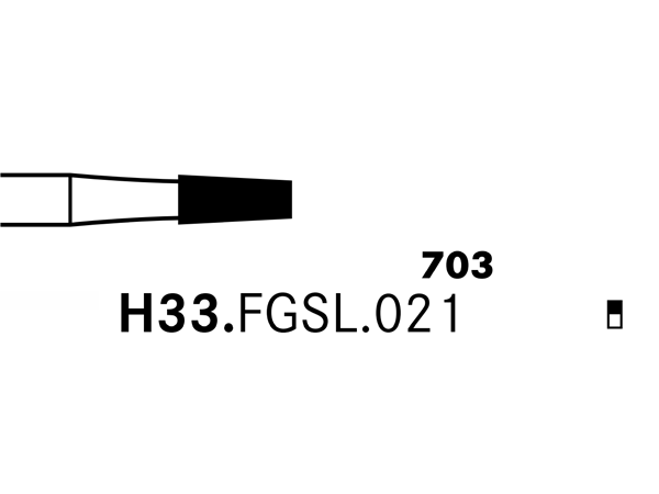 Load image into Gallery viewer, Komet H33.FGSL.021 Carbide Bur