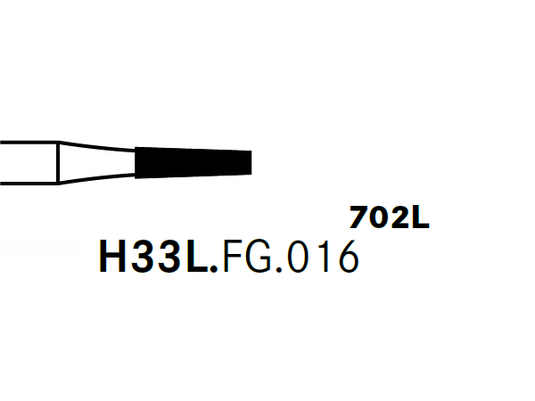 Komet H33L.FG.016 Carbide Bur