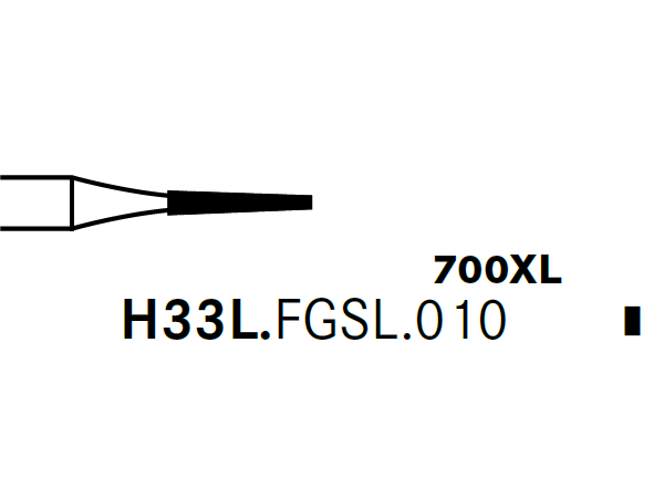 Load image into Gallery viewer, Komet H33L.FGSL.010 Carbide Bur
