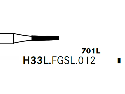 Komet H33L.FGSL.012 Carbide Bur