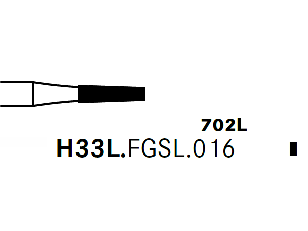 Load image into Gallery viewer, Komet H33L.FGSL.016 Carbide Bur
