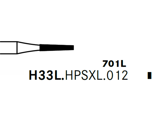 Komet H33L.HPSXL.012 Carbide Bur