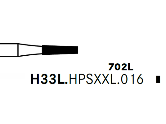 Komet H33L.HPSXXL.016 Carbide Bur