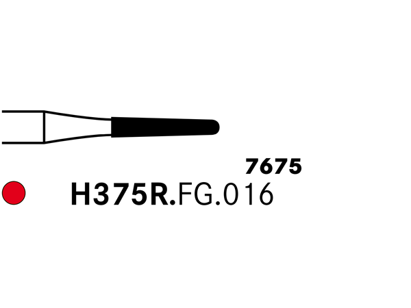 Load image into Gallery viewer, Komet H375R.FG.016 Carbide Bur