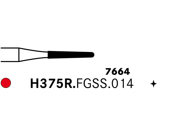 Load image into Gallery viewer, Komet H375R.FGSS.014 Carbide Bur