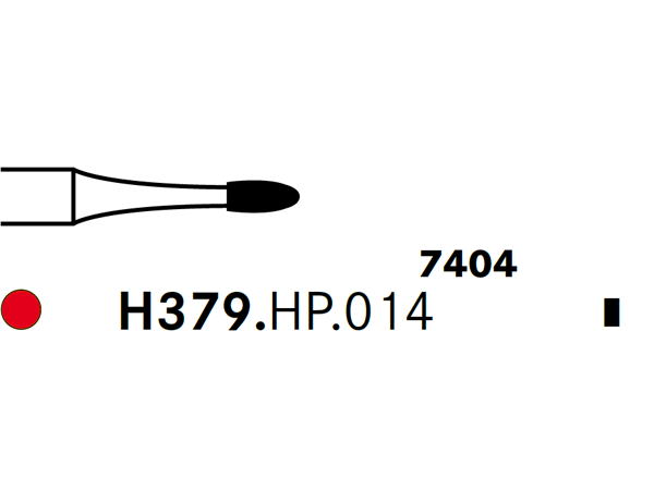 Load image into Gallery viewer, Komet H379.HP.014 Carbide Bur