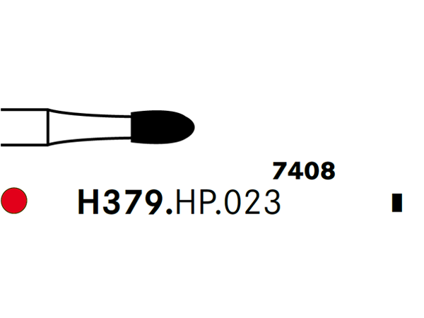 Load image into Gallery viewer, Komet H379.HP.023 Carbide Bur