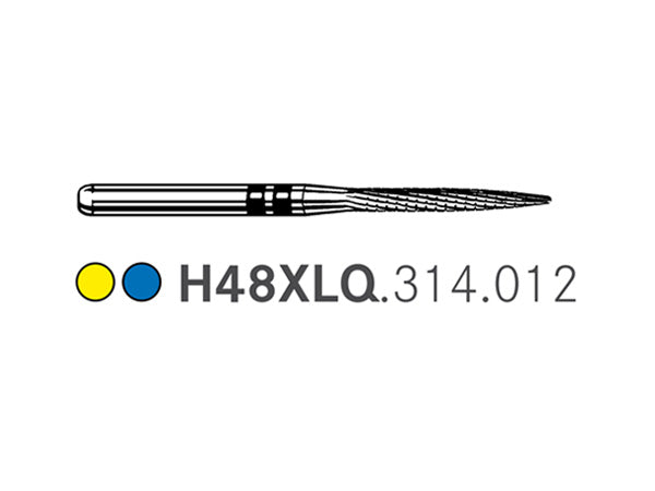 Chargez l'image dans la visionneuse de la galerie, Komet H48XLQ.314.012 Carbide Q-Finisher Bur