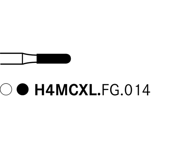 Chargez l'image dans la visionneuse de la galerie, Komet H4MCXL.FG.014 Tungsten Carbide Bur