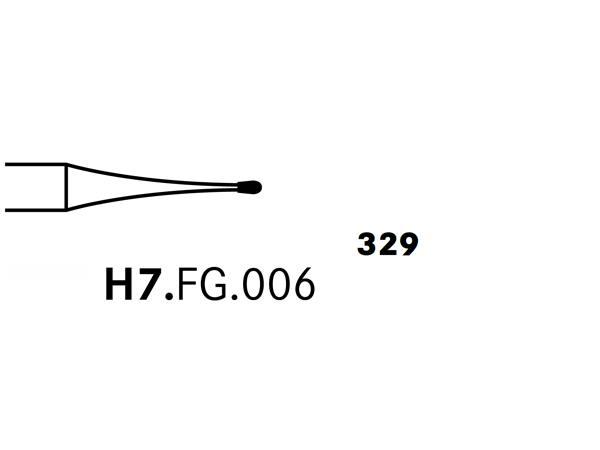 Load image into Gallery viewer, Komet H7.FG.006 Carbide Bur