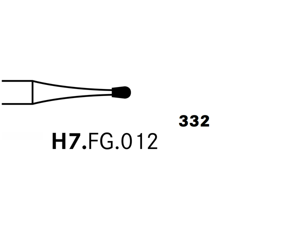 Load image into Gallery viewer, Komet H7.FG.012 Carbide Bur
