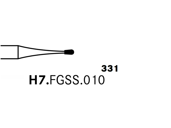 Load image into Gallery viewer, Komet H7.FGSS.010 Carbide Bur
