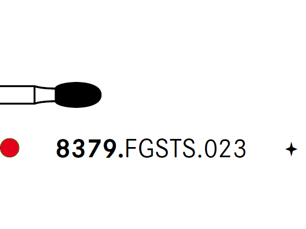 Load image into Gallery viewer, Komet 8379.FGSTS.023 Diamond Bur