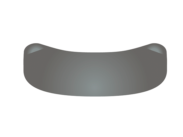 Load image into Gallery viewer, 3D XR Slick Bands 4.6mm Gray Bicuspid Matrices
