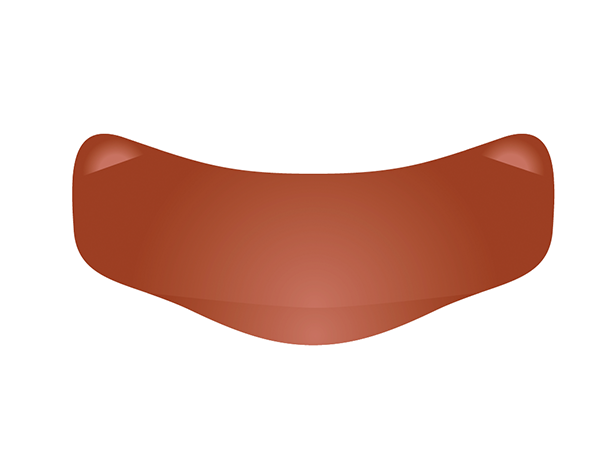 Load image into Gallery viewer, 3D XR Slick Bands 3.8mm Red Bicuspid Matrices with Extension