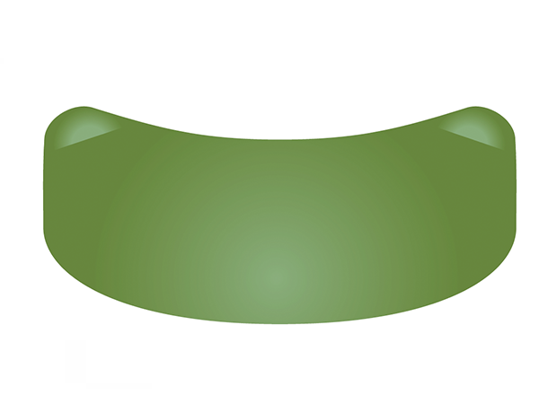 Load image into Gallery viewer, 3D XR Slick Bands 6.4mm Green Large Molar Matrices