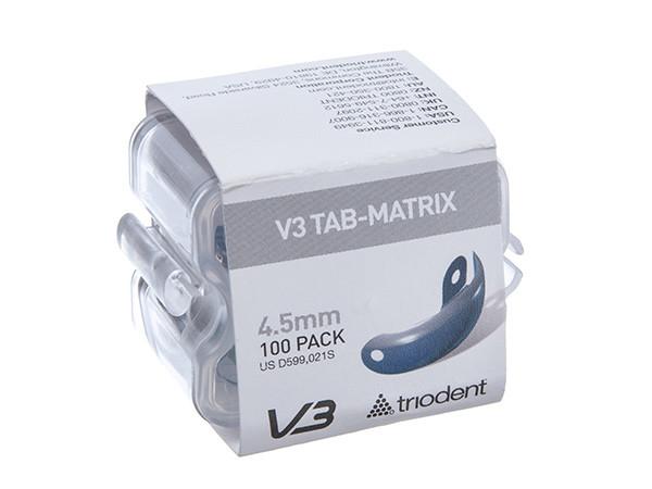 Load image into Gallery viewer, Triodent V3 4.5mm Tab-Matrix 100 Pack

