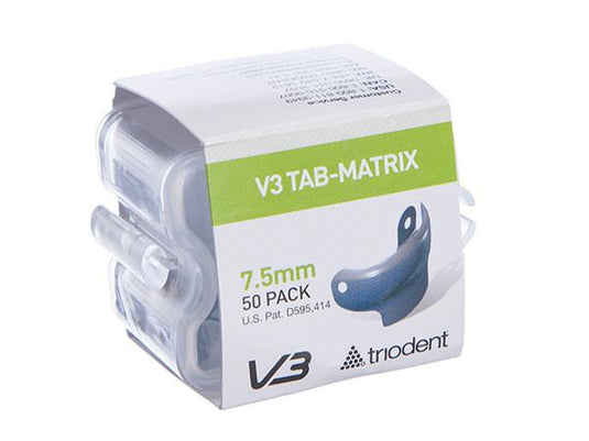 Triodent V3 7.5mm Tab-Matrix 50 Pack