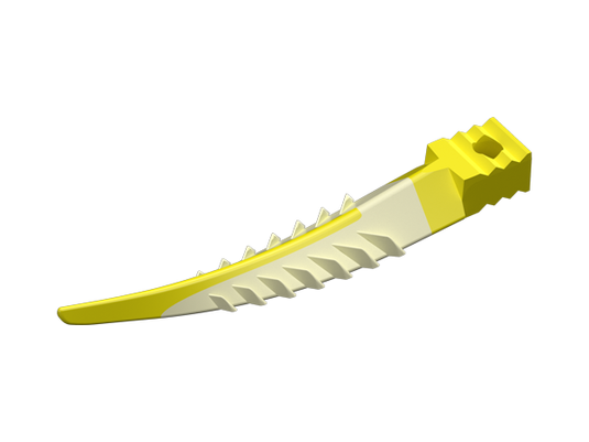 Yellow Dental Wedge